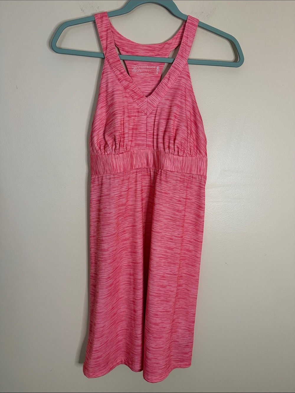 Outdoor Life Pink Space-Dye Midi Dress